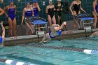 Swimming & Diving vs Babson  Swimming & Diving vs Babson College. - Photo by Keith Nordstrom : Wheaton, Swimming